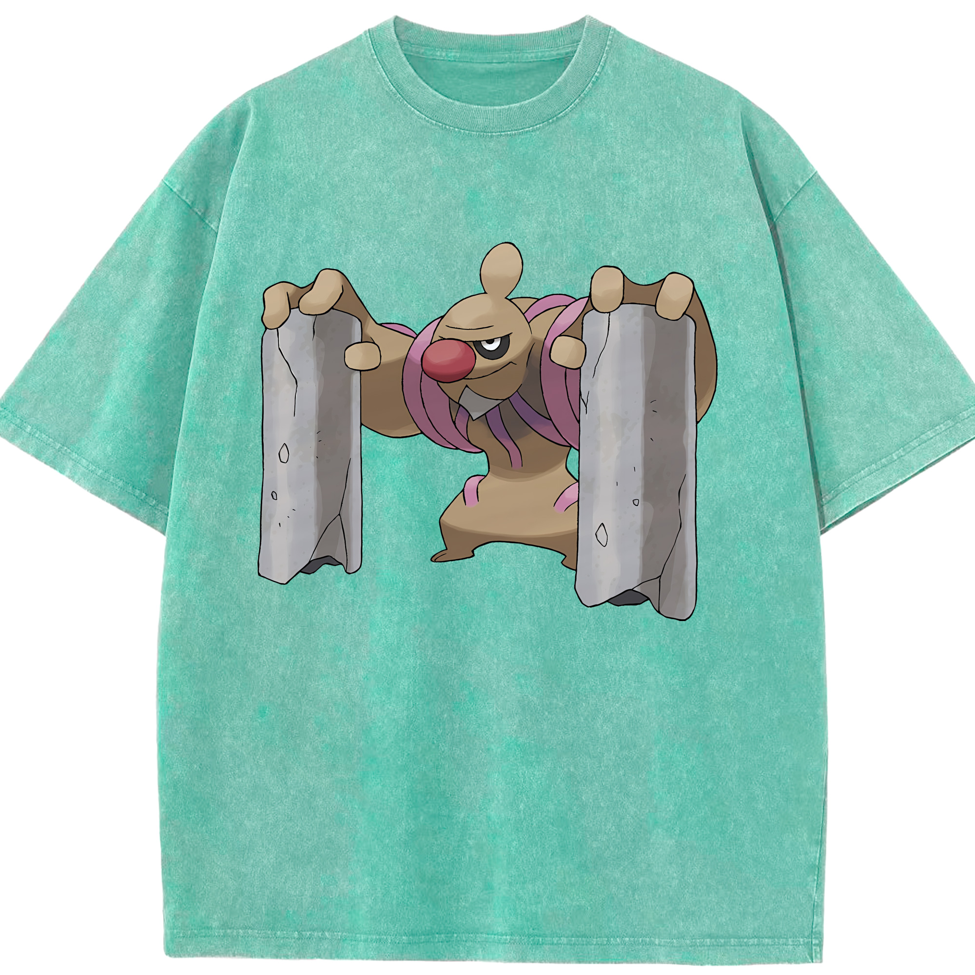（画像用） ポケットモンスター Pokémon 綿100% ヴィンテージ風 半袖Tシャツ（フロントプリント）